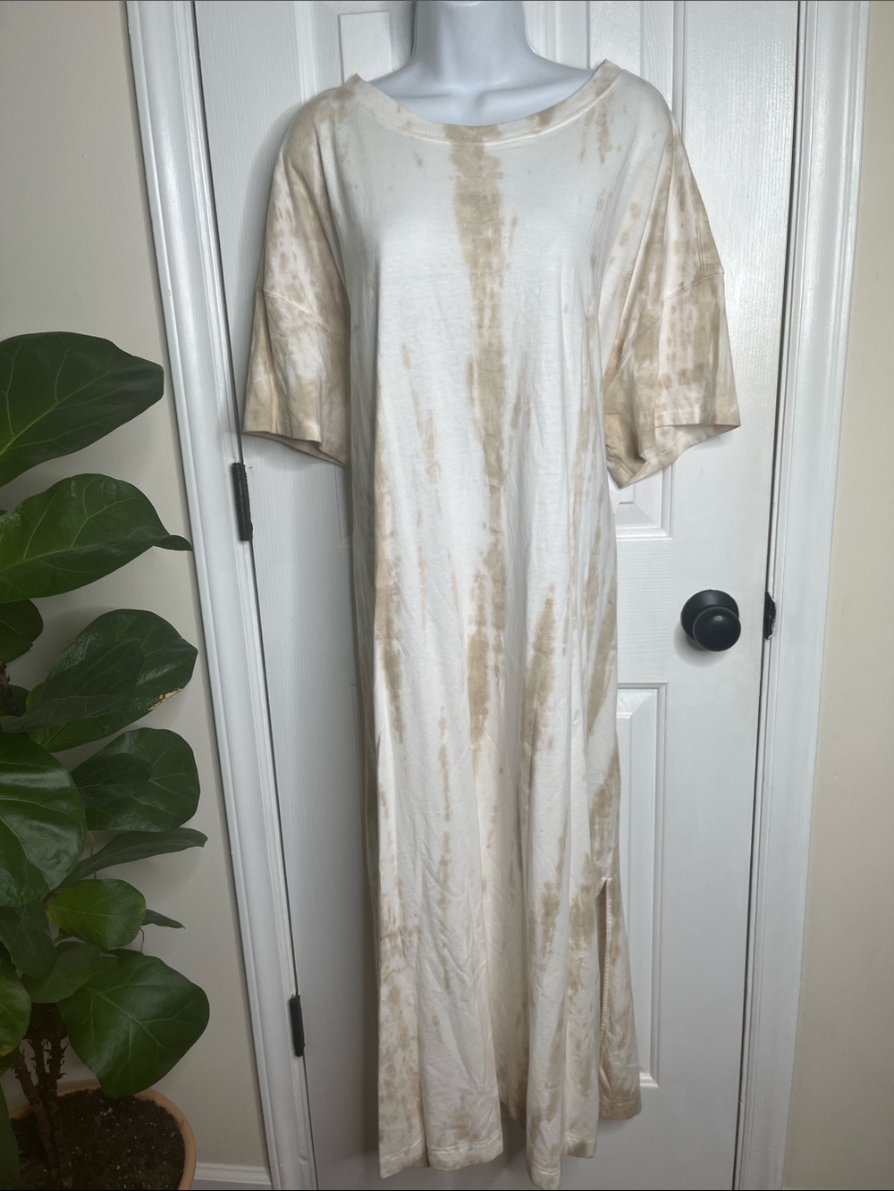 Old Navy Tie Dye Maxi T-Shirt Dress NWT Size XXL